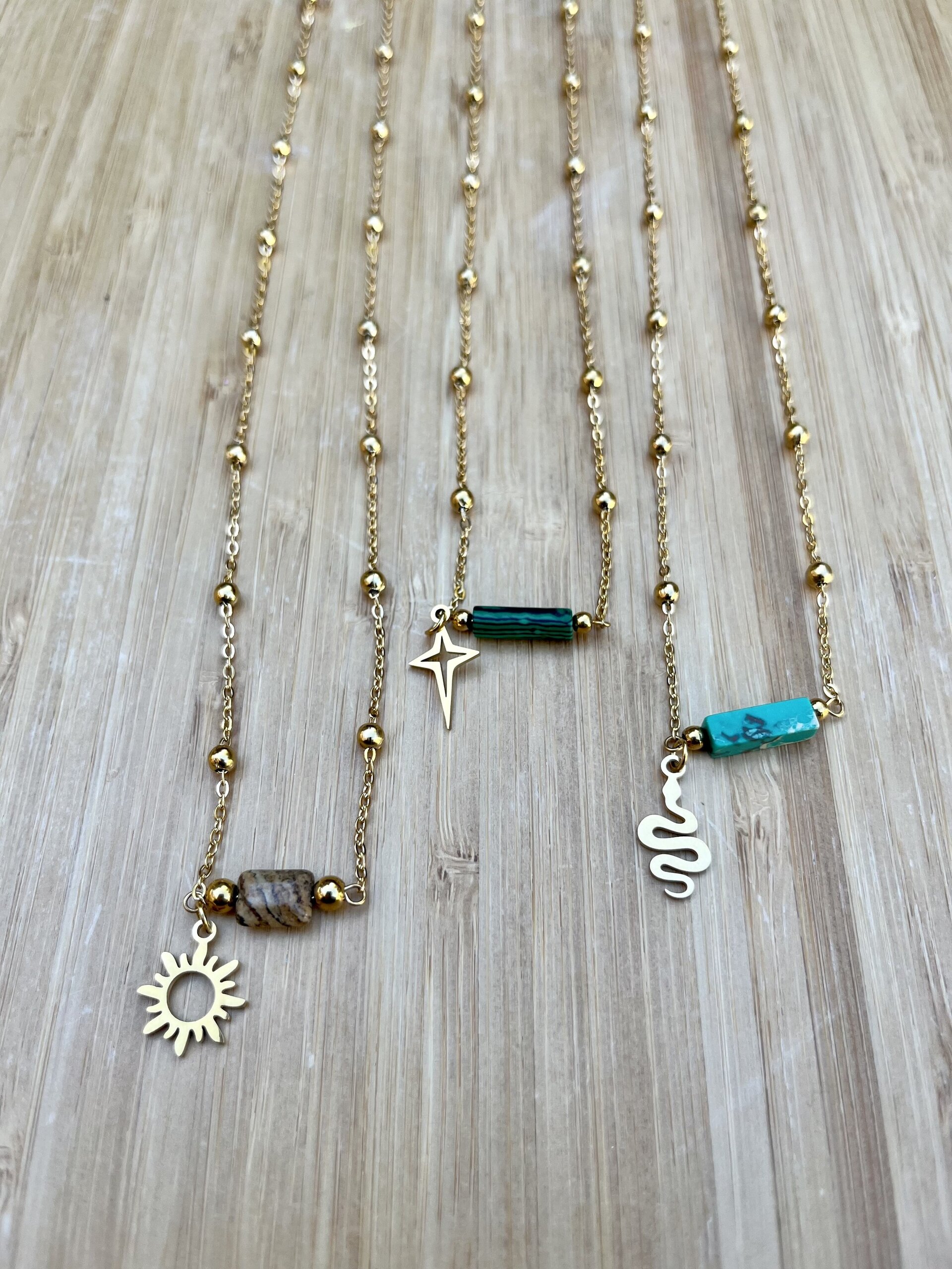 Collares con Piedra de Jaspe - 2